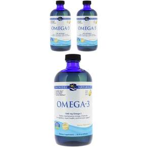 NORDIC NATURALS 檸檬魚油膠囊 1560mg, 3罐, 473ml