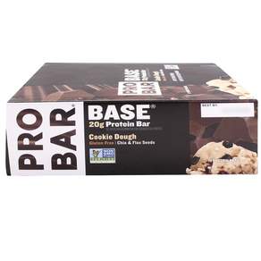 PRO BAR Base餅乾麵團蛋白棒, 70g, 1盒