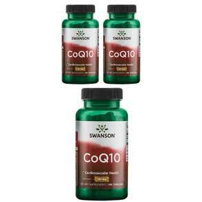 SWANSON 斯旺森 CoQ10膠囊 120mg, 3罐, 100顆