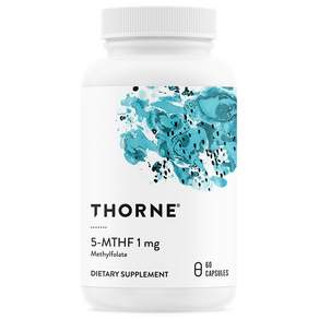 THORNE RESEARCH 5-MTHF膠囊 1mg, 1瓶, 60顆