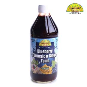 Dynamic Health Laboratories 藍莓薑黃汁, 473ml, 1瓶
