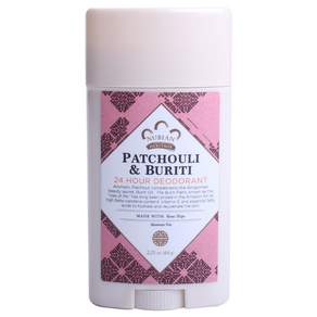NUBIAN HERITAGE Patchouli&Buriti系列24小時持久體香膏 玫瑰味, 1瓶, 64g