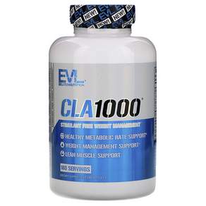 EVLUTIONNUTRITION CLA1000軟膠囊, 1個, 180粒