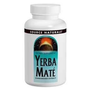 SOURCE NATURALS 瑪黛茶萃取錠 600mg, 1個, 90 件