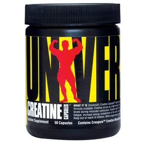 UNIVERSAL NUTRITION 肌酸膠囊, 50顆, 1罐