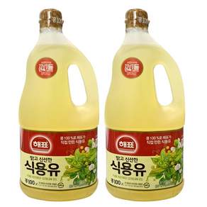 Haepyo 食用油, 1.8L, 2瓶