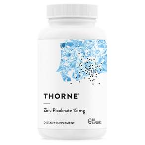 THORNE RESEARCH 砒啶甲酸鋅膠囊 15mg, 1罐, 60 粒