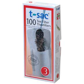 t-sac 濾茶包100入組, 3號, 1包