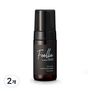 Foellie 愛戀羞羞 男性私密清潔慕斯, 2個, 100ml