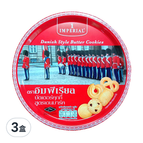IMPERIAL 御林軍丹麥奶酥 款式隨機, 200g, 3盒