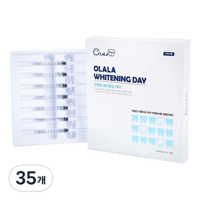 Orala Whitening Day 自製牙齒美白劑, 1g, 35個