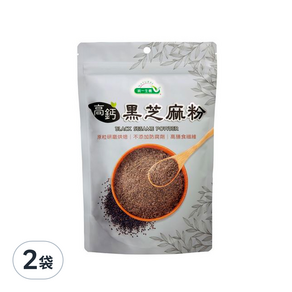 統一生機 高鈣黑芝麻粉, 300g, 2袋