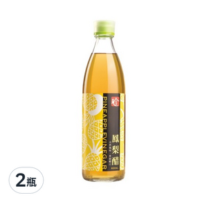 百家珍 鳳梨醋, 600ml, 2瓶