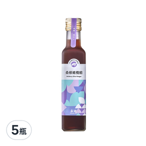 YOUNG ZEN 永禎 濃醇醋 桑葚橄欖醋, 250ml, 5瓶