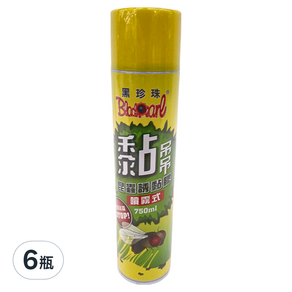 BlackPearl 黑珍珠 黏吊吊昆蟲誘黏膠, 750ml, 6瓶