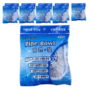 Cleanguy Pine Bowl男廁芳香除臭劑, 100g, 10入