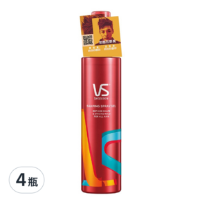 VS 沙宣 持久彈性定型噴霧, 150ml, 4瓶