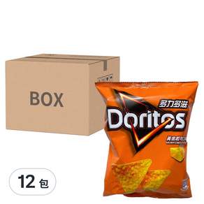 Doritos 多力多滋 玉米片 黃金起司, 48g, 12包