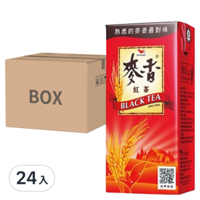 統一 麥香 紅茶, 375ml, 24入