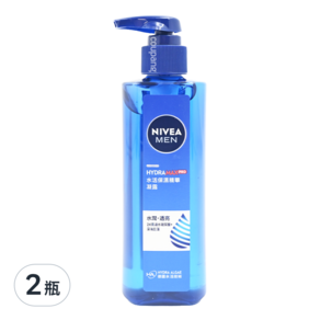 NIVEA 妮維雅 男士水活保濕精華凝露, 150ml, 2瓶