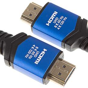 Home Planet UHD 8K HDMI v2.1 電纜（應用了數字噪聲濾波器）, 2m, 1條