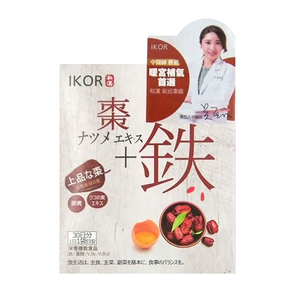 IKOR 日本醫珂 和漢氣巡棗鐵 30包, 60g, 1盒