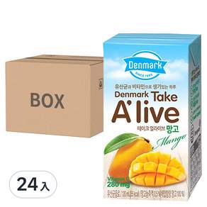 Denmark Take A’live 殺菌飲料 芒果口味, 120ml, 24入