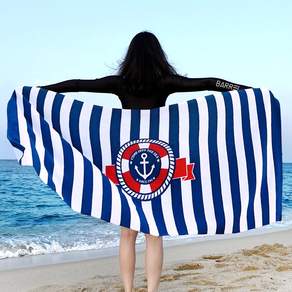 Vacation Best 柔軟超大號沙灘巾, 馬多羅斯, 1個