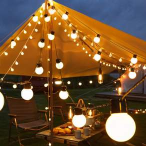 Appledoor 露營派對燈 5m 20 燈電池, 暖光
