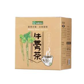 蔴鑽農坊 黑琵牛蒡茶, 13g, 10包, 1盒