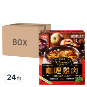 味王 咖哩雞肉調理包, 200g, 24盒