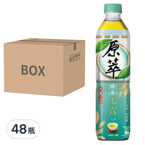 原萃 綠茶玉露, 580ml, 48瓶