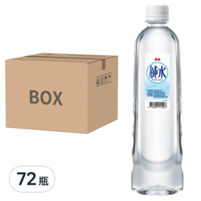 泰山 純水, 600ml, 72瓶