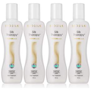 BIOSILK Silk Therapy 絲洛比 保濕+++S護髮精華, 130ml, 4瓶