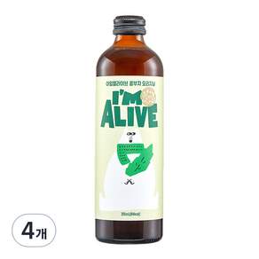 I'M ALIVE 健康康普茶 原味, 315ml, 4瓶