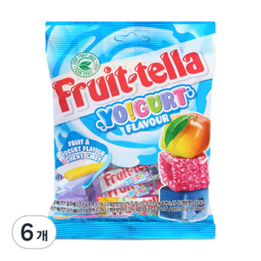 Fruit-tella 優格風味軟糖, 100g, 6包