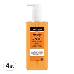 Neutrogena 露得清 深層毛孔潔淨露, 200ml, 4瓶