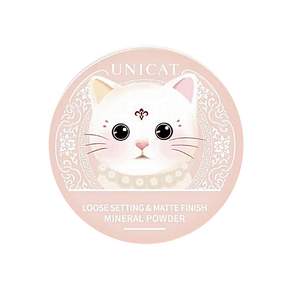 UNICAT 變臉貓 柔焦毛孔礦物控油蜜粉, 10g, 1個