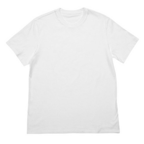 BASE ALPHA ESSENTIALS 男女適穿素色短袖T恤 3件, 白色