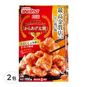 Nisshin Seifun 日清製粉 炸物製粉 香蒜醬油味, 100g, 2包
