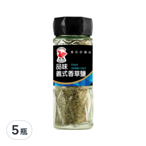 飛馬 品味義式香草鹽, 40g, 5瓶