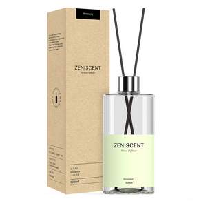 Zenicent Mood 大容量擴香室內空氣清新劑, 1個, greenery, 500ml