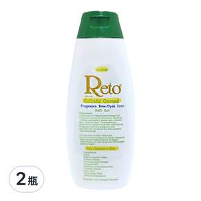 Reto 綠原型燕麥膠體浴液 無色素香精, 500ml, 2瓶