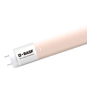 BASF 巴斯夫 臻光彩LED T8燈管 2呎 27*580mm, 2700K 黃光, 1個