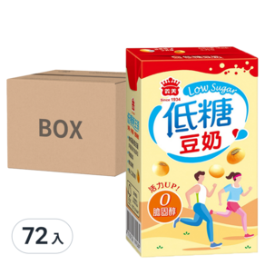 義美 低糖豆奶, 250ml, 72入