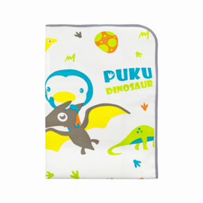 PUKU 藍色企鵝 攜帶型防濕墊, 恐龍, 1個