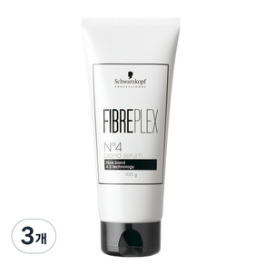 Schwarzkopf 施華蔻 FIBRE PLEX No.4免沖洗結構精華護髮素, 100g, 3個