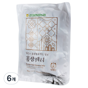 江原道人參農協紅參果凍, 500g, 6袋