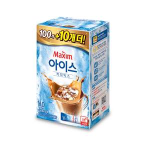 Maxim 麥心 即溶拿鐵咖啡包, 13g, 110條, 1盒