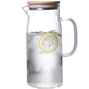 Cafe Romeo 耐熱玻璃水瓶, 透明, 1L, 1個